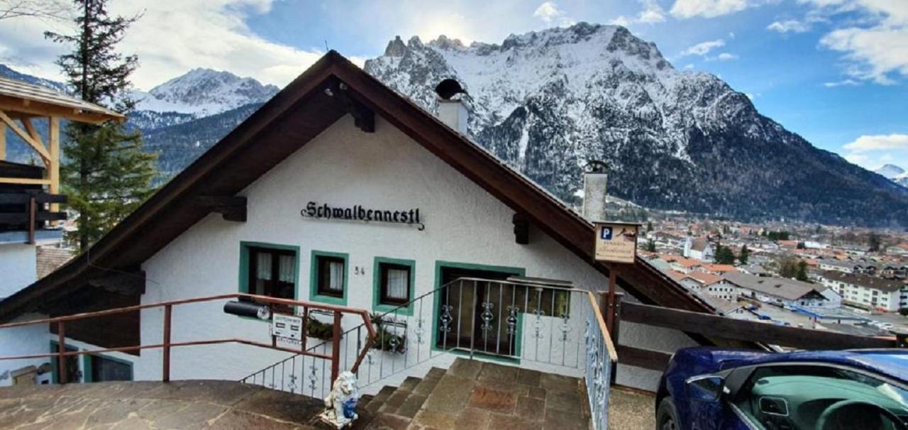 Alpenappartements Schwalbennestl Mittenwald Luaran gambar