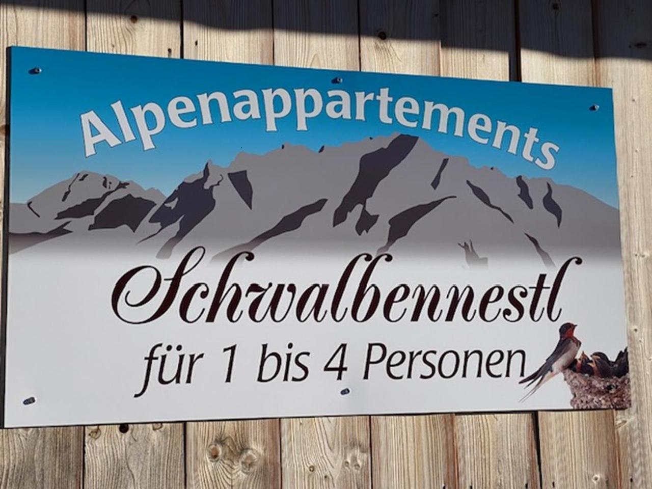Alpenappartements Schwalbennestl Mittenwald Luaran gambar